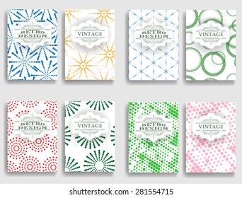 Abstract Brochure Design . Colorful Patterns .