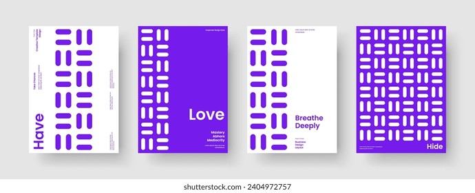 Abstraktes Broschürendesign. Vorlage für kreatives Banner. Geometrisches Buchübersichtsplan. Geschäftsvorführung. Flyer. Poster. Hintergrund. Bericht. Werbung. Newsletter. Portfolio. Packungsbeilage beachten. Magazin
