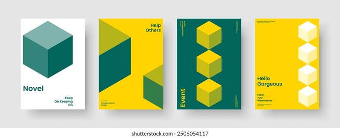 Abstrakte Broschüre Design. Vorlage für kreative Flyer. Isolierte Buchdecke. Hintergrund. Bericht. Banner. Geschäftspräsentation. Poster. Notebook. Packungsbeilage. Erfassung Werbung. Markenidentität