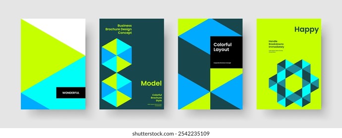 Abstract Brochure Design. Creative Report Layout. Isolated Banner Template. Business Presentation. Flyer. Poster. Background. Book Cover. Newsletter. Journal. Portfolio. Advertising. Magazine