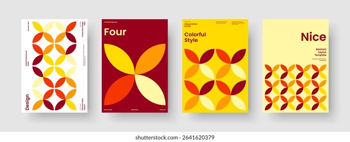 Abstract Brochure Design. Geometric Background Template. Isolated Business Presentation Layout. Report. Banner. Flyer. Book Cover. Poster. Magazine. Notebook. Pamphlet. Journal. Newsletter. Catalog
