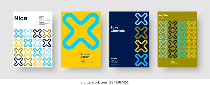 Abstract Brochure Design. Geometric Flyer Template. Isolated Report Layout. Book Cover. Poster. Business Presentation. Background. Banner. Leaflet. Journal. Pamphlet. Newsletter. Notebook