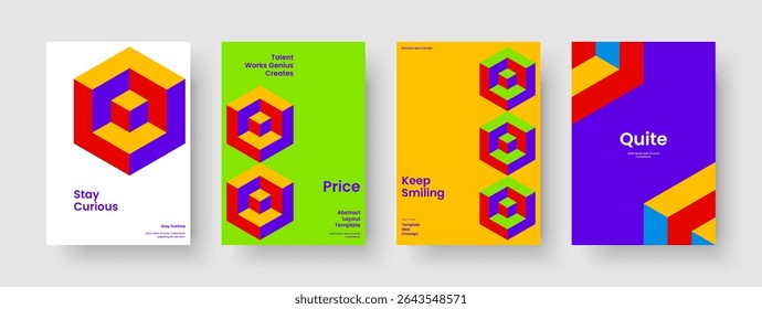 Abstract Brochure Design. Geometric Flyer Template. Modern Book Cover Layout. Poster. Background. Report. Banner. Business Presentation. Journal. Magazine. Pamphlet. Brand Identity. Advertising