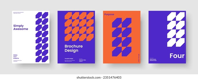 Abstract Brochure Design. Geometric Poster Template. Creative Flyer Layout. Book Cover. Banner. Background. Report. Business Presentation. Leaflet. Brand Identity. Journal. Magazine. Newsletter