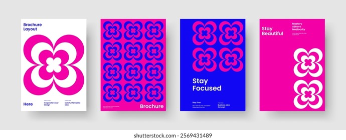 Abstract Brochure Design. Isolated Background Layout. Modern Business Presentation Template. Flyer. Banner. Report. Book Cover. Poster. Notebook. Newsletter. Brand Identity. Portfolio. Leaflet