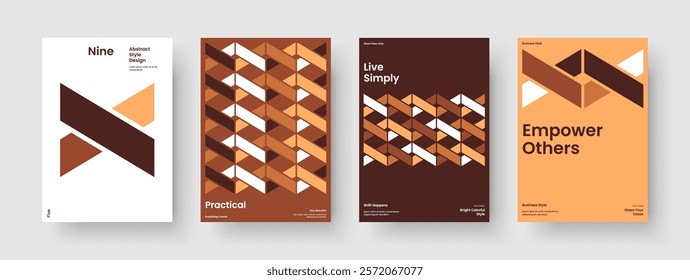 Abstract Brochure Design. Isolated Background Layout. Creative Banner Template. Report. Flyer. Book Cover. Poster. Business Presentation. Catalog. Handbill. Magazine. Leaflet. Notebook. Newsletter