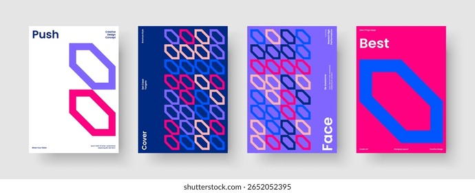 Abstract Brochure Design. Modern Background Template. Geometric Report Layout. Banner. Book Cover. Flyer. Poster. Business Presentation. Catalog. Notebook. Leaflet. Handbill. Brand Identity