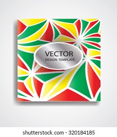 Abstract Brochure Design Template. Modern Poster . 