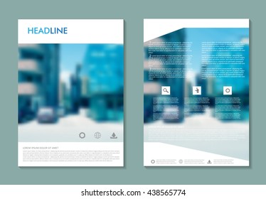 Abstract brochure design.Annual report,leaflet or flyer design template.Book cover layout in A4 size.Vector illustration.