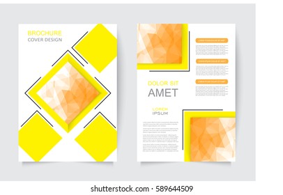 Abstract Brochure Design.Business Flyer Vector Template.