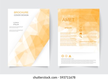 Abstract Brochure Design.Business Flyer Vector Template.