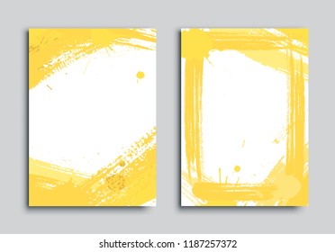 Diseño de folleto abstracto.Plantilla vectorial de diseño de volante.