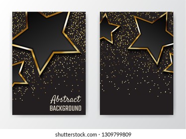 Abstract brochure design.Flyer design vector template.