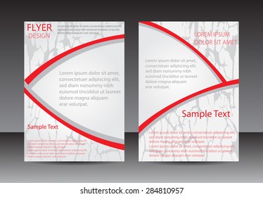 Abstract brochure design.Flyer design vector template.Magazine cover.Layout in A4 size.