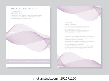 Abstract brochure design.Flyer design vector template.