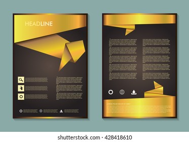 Abstract Brochure Design.Flyer Design Vector Template.
