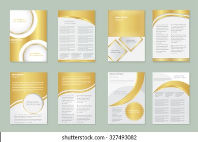 Abstract brochure design.Flyer design.Vector template.