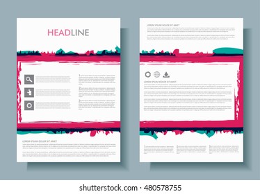 Abstract brochure design.Fyer,banner vector template.