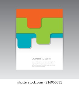 Abstract brochure / flyer design.