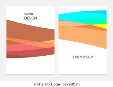 Abstract Brochure Flyer design Layout template in A4 size leaflet, flyer, poster template, vector illustration.