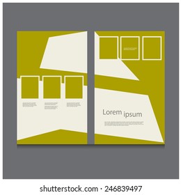 Abstract brochure / flyer design, Vector eps10.