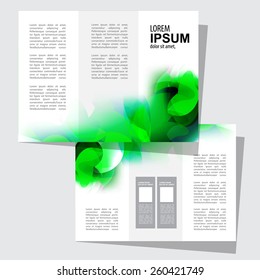 Abstract Brochure Flyer vector template