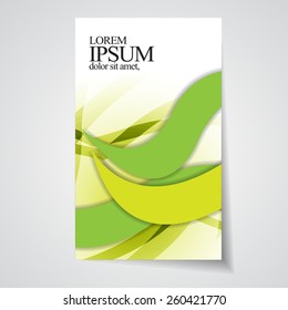 Abstract Brochure Flyer vector template