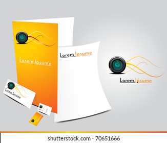 abstract brochure icon vector illustration