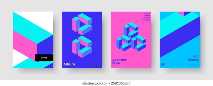 Abstract Brochure Layout. Creative Business Presentation Design. Geometric Background Template. Book Cover. Report. Poster. Flyer. Banner. Catalog. Newsletter. Leaflet. Magazine. Notebook
