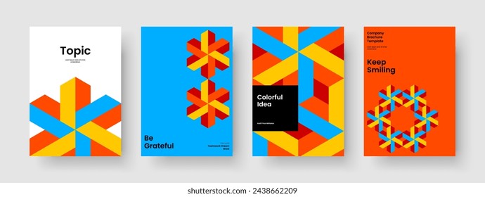 Abstract Brochure Layout. Geometric Book Cover Design. Modern Report Template. Background. Business Presentation. Flyer. Poster. Banner. Pamphlet. Portfolio. Magazine. Brand Identity. Catalog