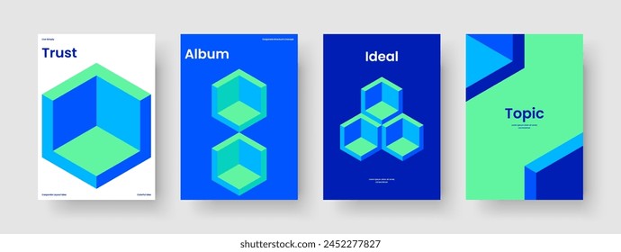 Abstract Brochure Layout. Geometric Book Cover Template. Modern Business Presentation Design. Background. Flyer. Poster. Banner. Report. Advertising. Notebook. Journal. Catalog. Pamphlet. Handbill