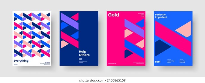 Abstract Brochure Layout. Geometric Poster Template. Modern Background Design. Report. Banner. Book Cover. Business Presentation. Flyer. Notebook. Newsletter. Catalog. Brand Identity. Pamphlet