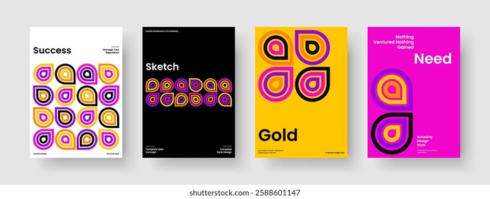 Abstract Brochure Layout. Geometric Report Template. Creative Background Design. Poster. Flyer. Business Presentation. Banner. Book Cover. Catalog. Newsletter. Handbill. Leaflet. Brand Identity