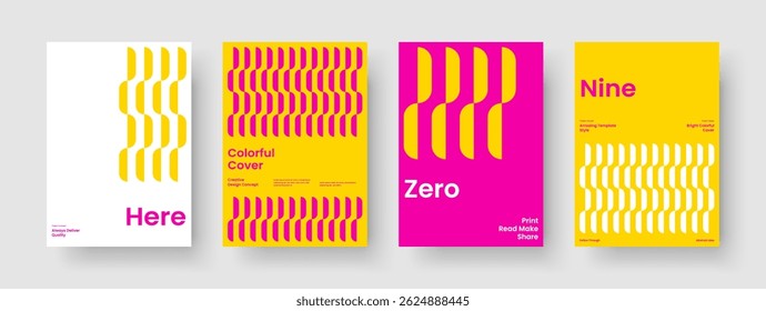 Abstract Brochure Layout. Geometric Report Template. Modern Business Presentation Design. Background. Banner. Book Cover. Flyer. Poster. Leaflet. Magazine. Catalog. Notebook. Brand Identity