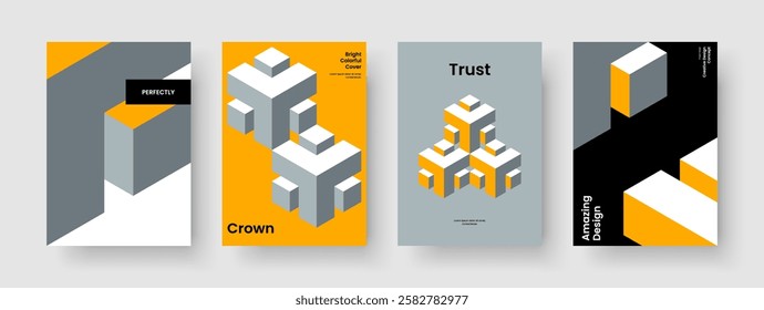 Abstract Brochure Layout. Isolated Banner Template. Modern Book Cover Design. Report. Background. Flyer. Business Presentation. Poster. Handbill. Advertising. Notebook. Magazine. Journal. Portfolio