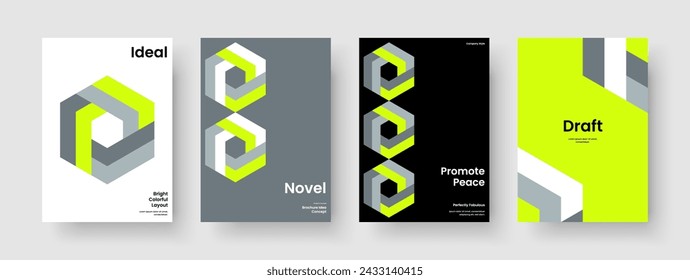 Abstract Brochure Layout. Modern Report Template. Geometric Background Design. Banner. Flyer. Book Cover. Business Presentation. Poster. Portfolio. Handbill. Magazine. Notebook. Journal. Leaflet