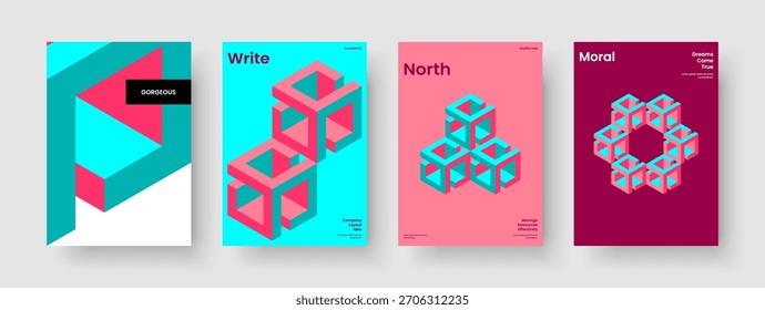 Abstract Brochure Layout. Modern Report Design. Geometric Banner Template. Book Cover. Flyer. Background. Poster. Business Presentation. Journal. Pamphlet. Advertising. Magazine. Catalog. Leaflet