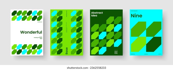 Abstrakte Broschüre Vorlage. Kreatives Buchcover-Design. Modernes Businesspräsentationslayout. Bericht. Poster. Banner. Hintergrund. Flyer. Markenidentität. Handbrief. Magazin. Notebook. Katalog