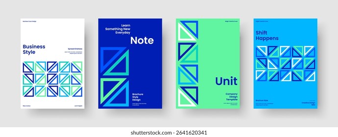 Abstract Brochure Template. Creative Book Cover Layout. Geometric Banner Design. Flyer. Business Presentation. Poster. Background. Report. Pamphlet. Brand Identity. Handbill. Newsletter. Portfolio