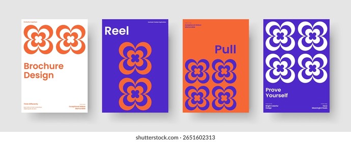 Abstract Brochure Template. Geometric Background Design. Isolated Banner Layout. Business Presentation. Book Cover. Poster. Flyer. Report. Pamphlet. Handbill. Leaflet. Brand Identity. Portfolio