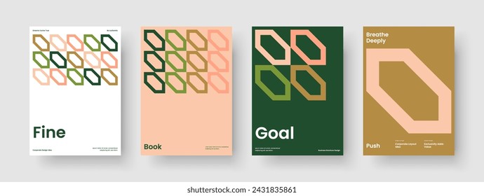 Abstract Brochure Template. Geometric Business Presentation Design. Isolated Banner Layout. Poster. Flyer. Report. Book Cover. Background. Newsletter. Notebook. Advertising. Pamphlet. Leaflet