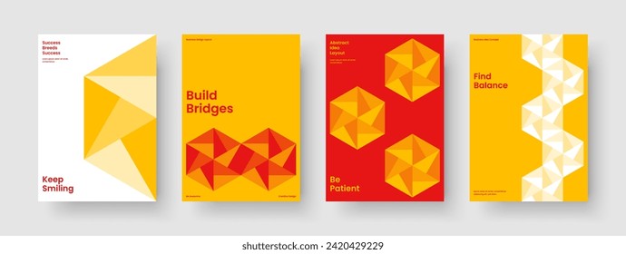 Abstract Brochure Template. Geometric Report Layout. Modern Book Cover Design. Background. Business Presentation. Poster. Banner. Flyer. Catalog. Leaflet. Magazine. Notebook. Handbill. Journal