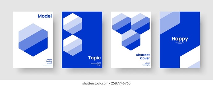 Abstract Brochure Template. Isolated Banner Layout. Geometric Report Design. Background. Flyer. Poster. Book Cover. Business Presentation. Leaflet. Notebook. Advertising. Pamphlet. Portfolio