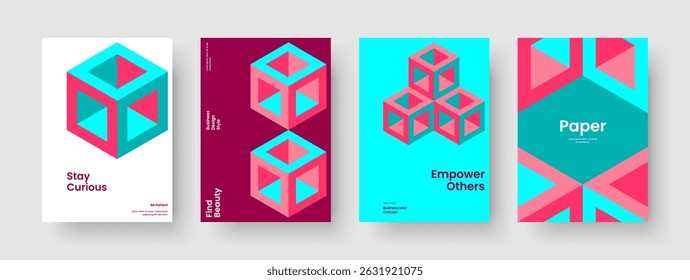 Abstract Brochure Template. Isolated Banner Design. Geometric Report Layout. Poster. Business Presentation. Background. Flyer. Book Cover. Journal. Pamphlet. Newsletter. Notebook. Handbill. Leaflet