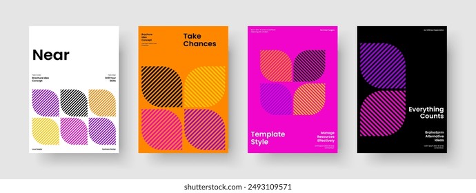 Abstract Brochure Template. Isolated Book Cover Layout. Geometric Poster Design. Background. Report. Business Presentation. Banner. Flyer. Brand Identity. Notebook. Leaflet. Journal. Magazine