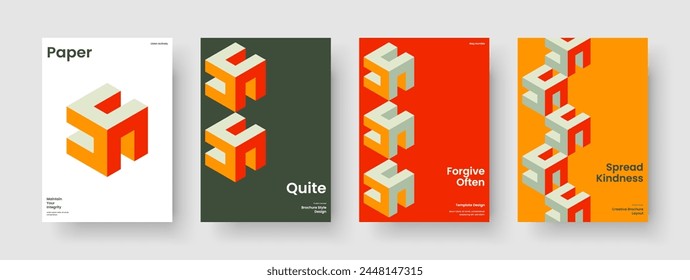 Abstract Brochure Template. Isolated Business Presentation Design. Modern Report Layout. Background. Banner. Book Cover. Poster. Flyer. Portfolio. Handbill. Newsletter. Journal. Pamphlet. Catalog