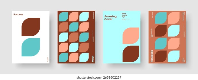 Abstract Brochure Template. Isolated Poster Design. Geometric Book Cover Layout. Background. Banner. Flyer. Business Presentation. Report. Brand Identity. Notebook. Newsletter. Handbill. Pamphlet