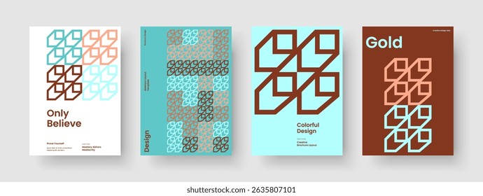 Plantilla Abstractas de folletos. Diseño de portada de libro moderno. Diseño de Anuncio creativo. Informe. Volante. Cartel. Antecedentes. Presentación de Negocios. Publicidad. Panfleto. Catálogo. Manual. Folleto