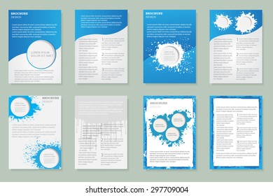 Abstract brochure,flyer design.Book cover design.Vector template.