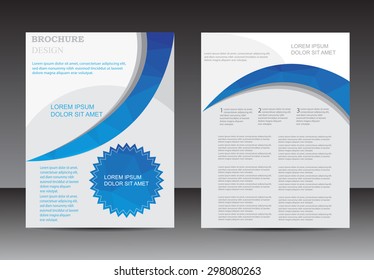 Abstract brochure,flyer design.Book cover design.Vector template.